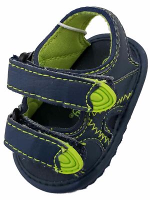 infant navy sandals