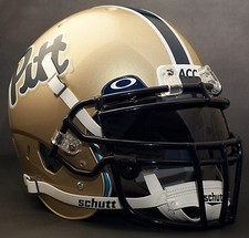 *CUSTOM* PITTSBURGH PITT PANTHERS Schutt XP Authentic GAMEDAY Football Helmet