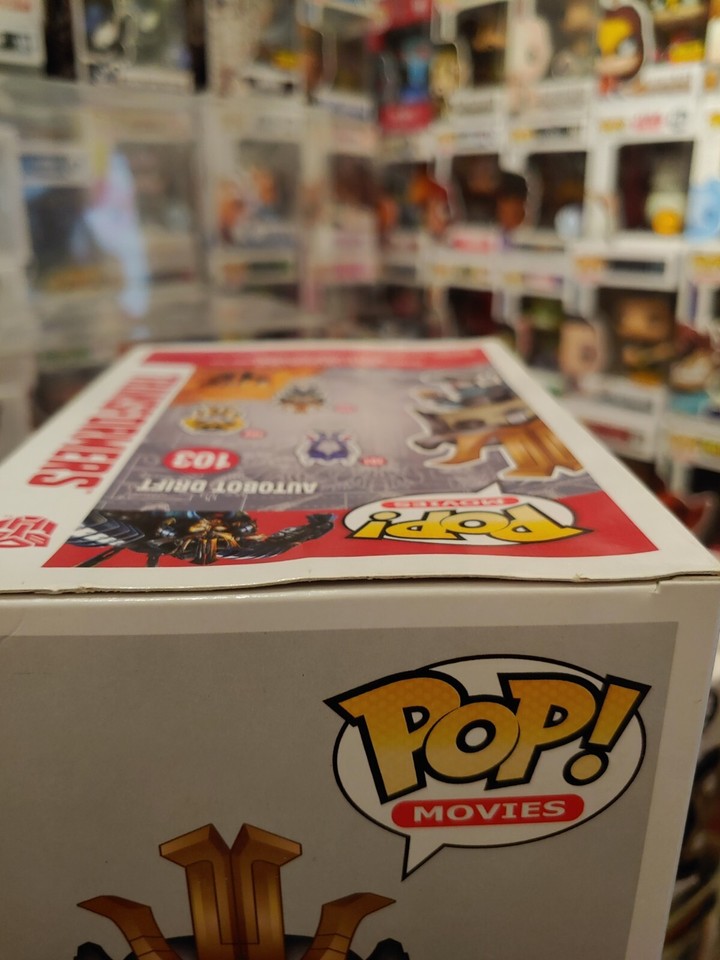Funko Pop! Movies Transformers Autobot Drift 103 849803037024 eBay