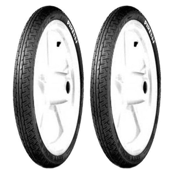 TYRE PAIR PIRELLI 3.00 -18 47S + 3.50/ -18 62P CITY DEMON