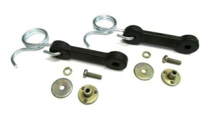 2 (Two) 42 46 Grass Chute Latch W/Hardware Fits Craftsman Mower 532160793 160793