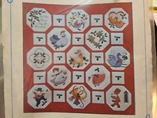 On The Fitst Day Of Christmas A Christmas Wall Quilt
