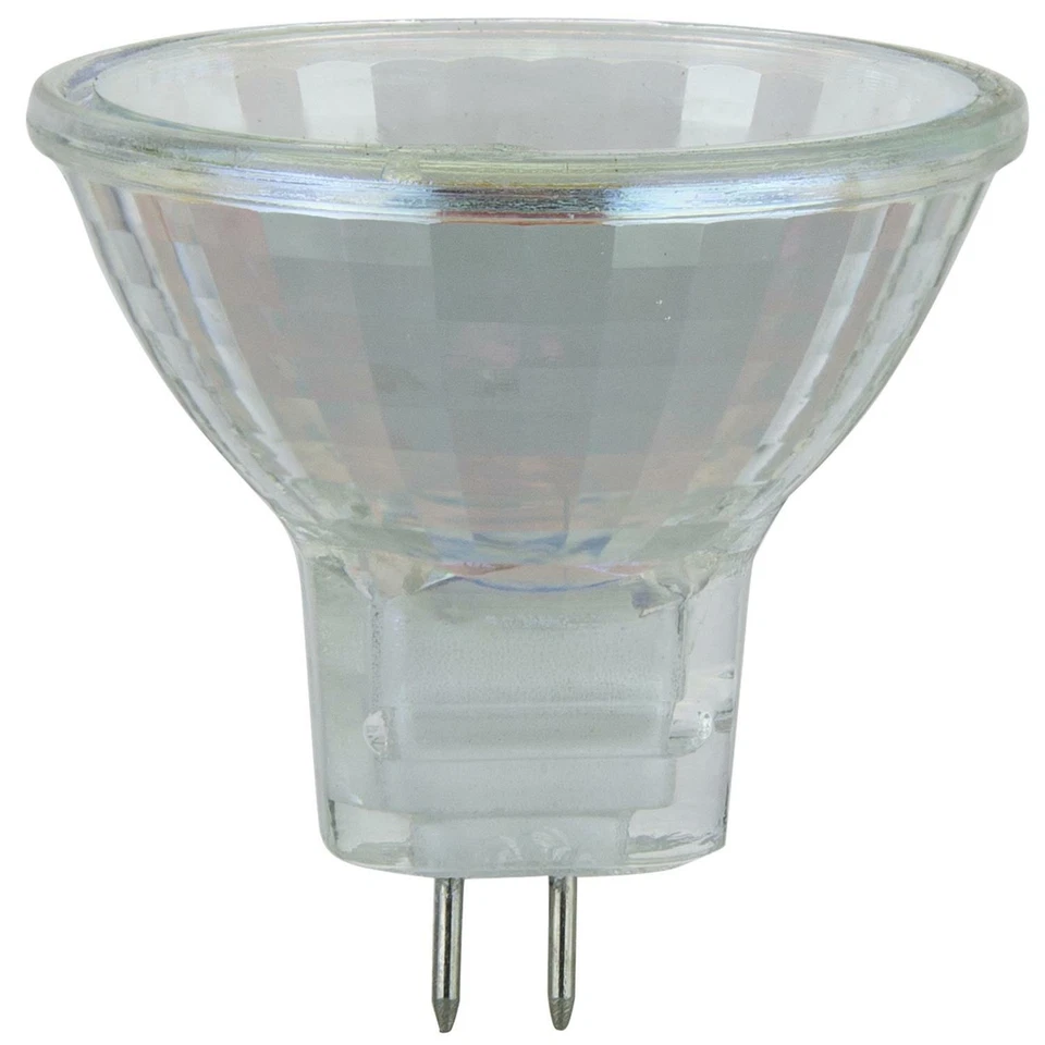 6 Pack Sunlite 10 Watt, 30° Narrow Flood, MR11 with Cover Guard, GU4 Base - Image 2 of 4