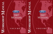 2007 Ford Mustang Factory Shop Service Manual