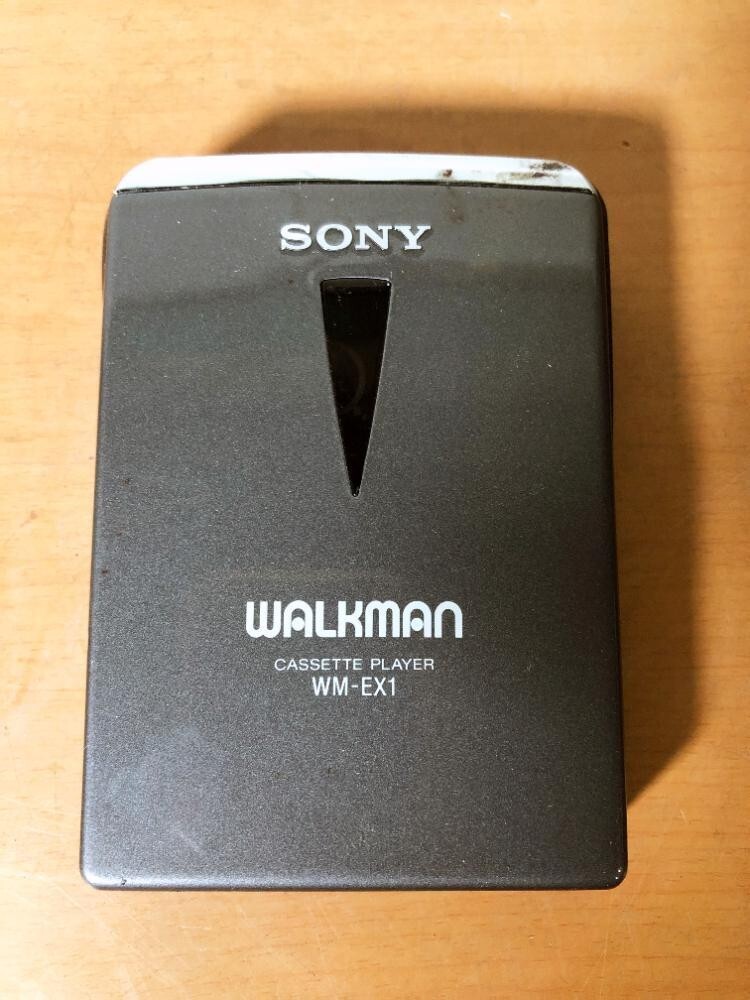 SONY WM-EX1 ブラック ソニー カセットウォークマン WALKMAN SONY WM-EX1 Black Walkman VIntage Cassette Player operation
