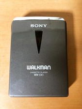 SONY WM-EX1 Black Walkman VIntage Cassette Player operation confirmed from Japan