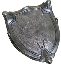 Jewelry Casket Trinket Box Antique WB Mfg Co Weidlich Brothers Art Floral Pewter