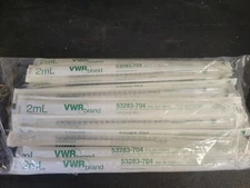 VWR Ind Wrap Sterile Disposable Plugged Serological Pipets 2mL in 1/100 |25 Pack