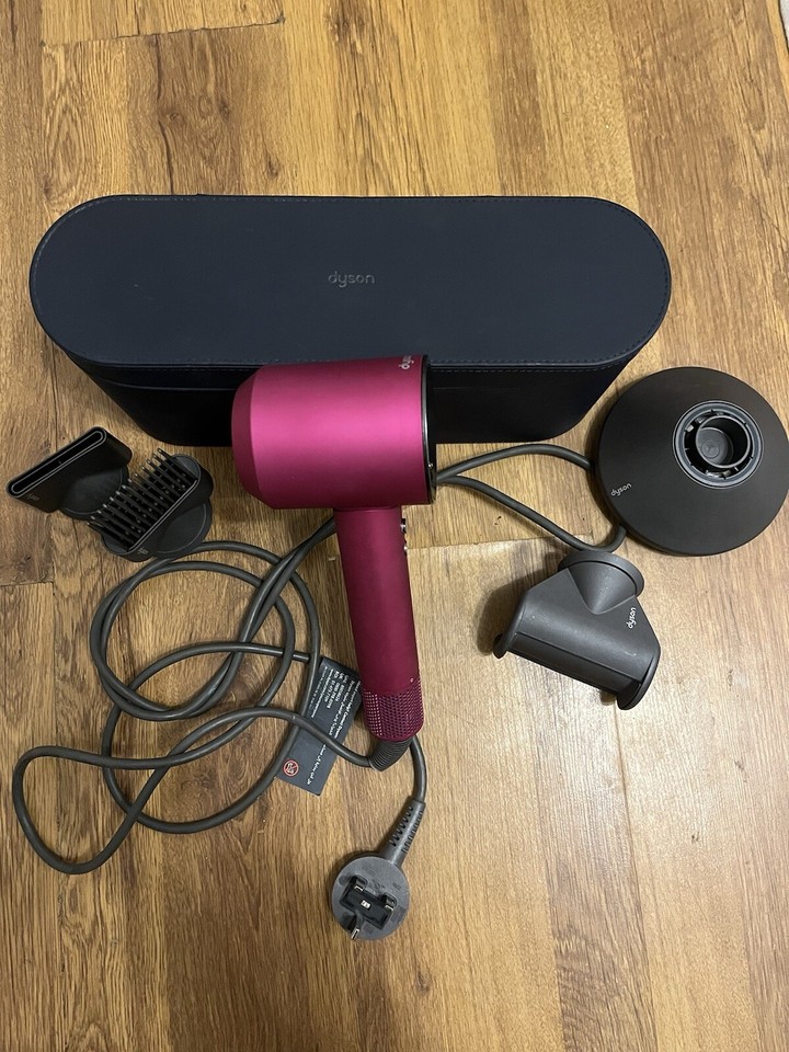 Dyson Supersonic Hair Dryer Anthracite/Fuchsia 5025155060490 eBay