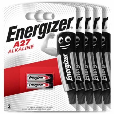 10 X Energizer Alkalisch A27 Batterien 12V MN27 E27A L828 E27 Melder