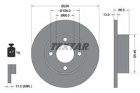 2X Textar 92057800 Bremsscheibe FüR Audi