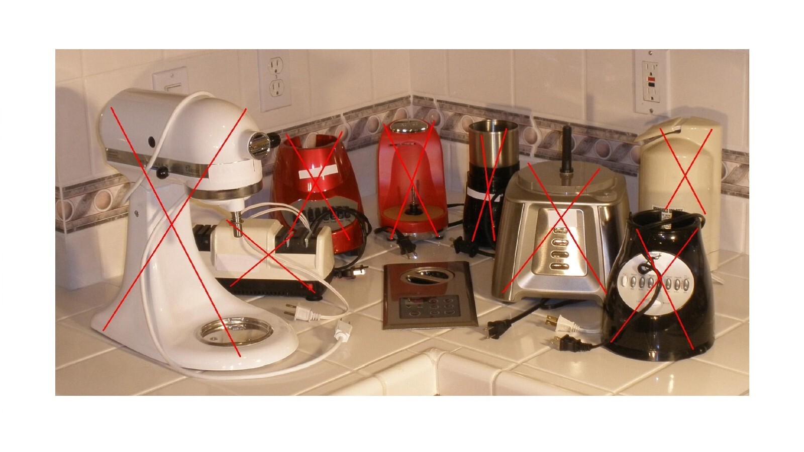 Built-in Blender (re: Nutone Food Center) + 9 Cup 9 Function Food Processor