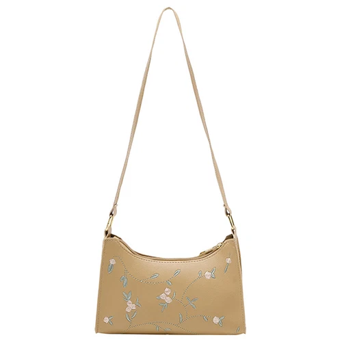 Damen Schultertasche Spitze Blumen Handtasche Hobo Bag weiches PU Leder Mädchen Handtasche - Bild 30 von 38