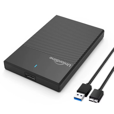 USB 3.0 auf SATA Festplattengehäuse für 2,5'' Zoll HDD / SSD extern