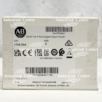 1734-OA4 AB POINT I/O 4 Point Digital Output Module Spot Goods Brand ...