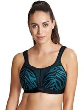 Panache Sports Non-Wired Sports Bra 7341A High Impact Sports Bra Zebra
