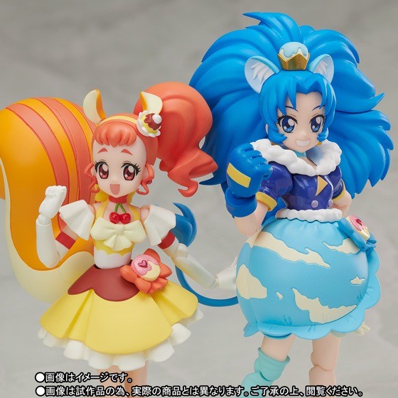 S.H.Figuarts KIRAKIRA PRECURE A LA MODE CURE CUSTARD & GELATO Set