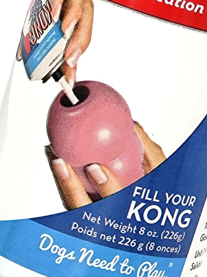 KONG Easy Treat Puppy Paste for Kong Dog Toys & Licky Mats Chicken 8oz - Image 3 of 4