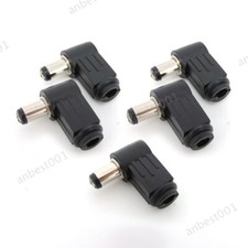 5.5x2.1mm DC Male Power adapter Plug 5.5 2.1 cable Connector Angle Jack
