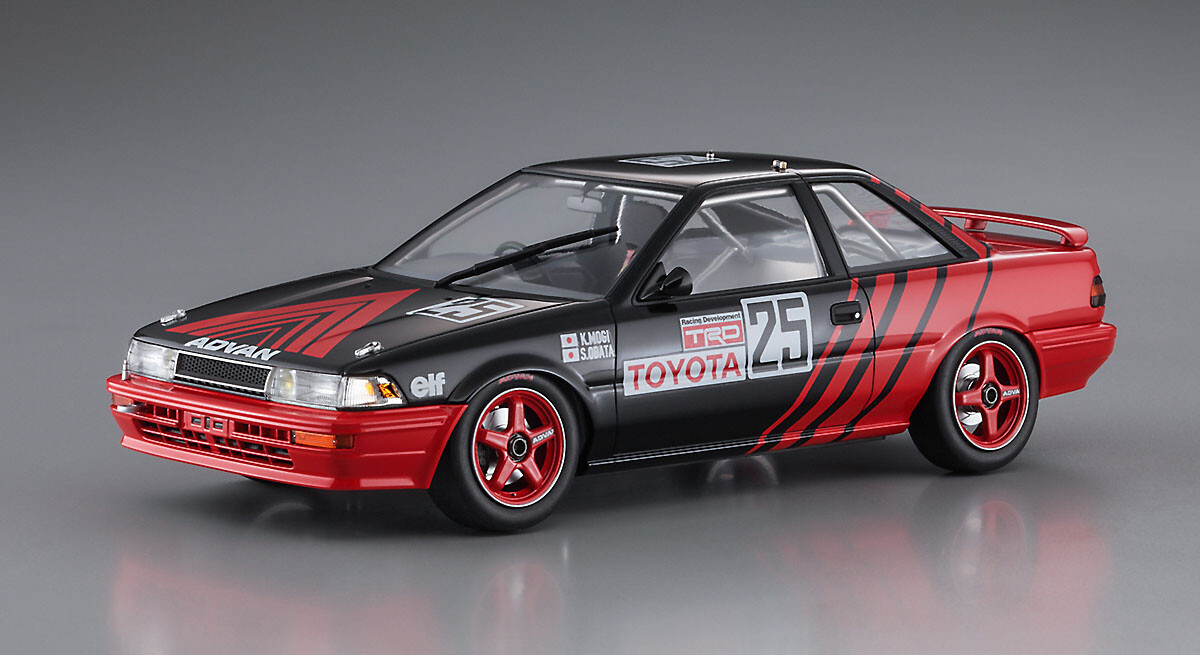 Hasegawa HC-37 1/24 Model Car Kit Advan Toyota Corolla Levin AE92