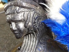 OFFIZIER Helm der Gandermarie a piet - Helm / Frankreich Top! Silber+Vergoldet 1