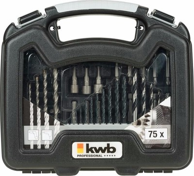 KWB Power Box, Bit-Box 75-teilig Bitsatz Bohrersatz 