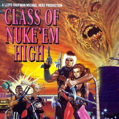 Vintage 1986 Class Of Nuke Em High  Janelle Brady Gil Brenton Press Kit Synopsis