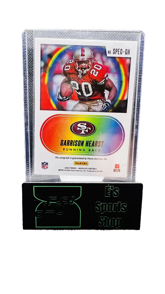 2023 Panini Absolute Garrison Hearst Spectrum Signatures /199 #SPEC-GH 49ers - Image 2 of 2