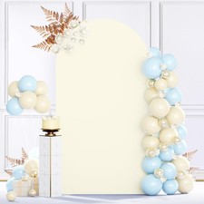Spandex Arch Backdrop Cover 3.3x6.6ft for Wedding, Baby Shower, Party Decor