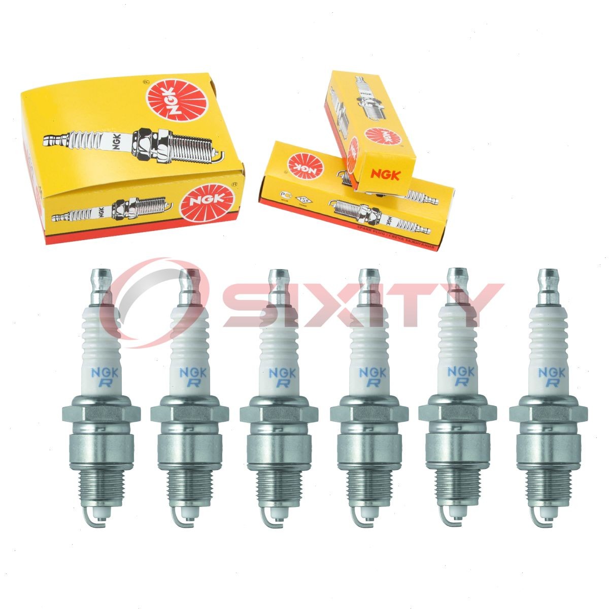 6 pc NGK 5024 BPR4HS-10 Standard Spark Plugs for W14FPUL10 W14FPR-UL10 az