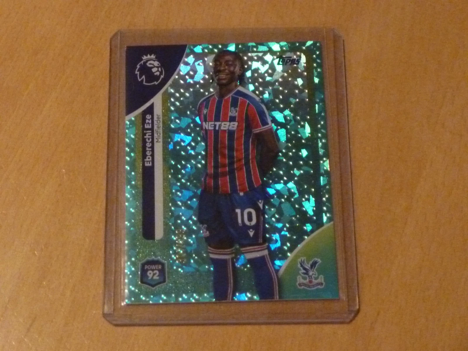 Topps Premier League 2025/26 Crystal Palace Eberechi Eze - Numbered 307/499