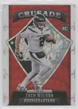 2021 Panini Rookies & Stars Crusade Red Wave Prizm Zach Wilson #CR-21 0y0n
