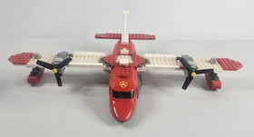 LEGO CITY: Fire Plane # 4209  Firefighting Forest Fire Not Complete