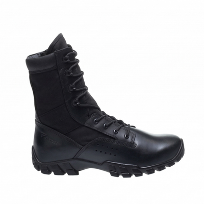 BATES 8” COBRA SIDE ZIP BLACK COMBAT JUNGLE BOOTS E22681 [SIZE