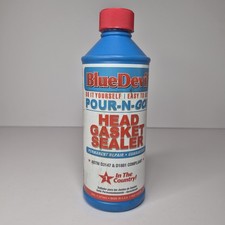 Blue Devil Products 00209 Head Gasket Sealer 16oz Pour-n-go Blue Devil Products 00209 Head Gasket Sealer 16oz Pour-n-go
