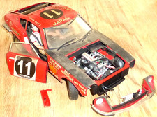 TAMIYA Big Scale Epave Accident DATSUN 240 Z SAFARI 1/12 Model Kit Rally Car