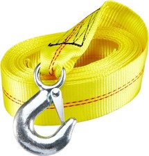 Trailer Winch Strap With Hook 2 X 20 Breaking Strength 10000 Lb Heavy Duty Win