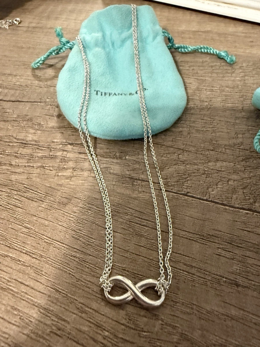 Tiffany Infinity Necklace for sale - eBay