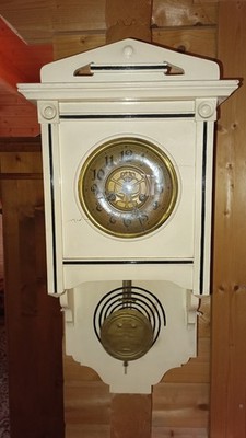 Sehr schöner Freischwinger Pendeluhr, Regulator, Gründerzeit,voll funktionsfähig