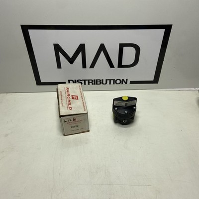 NOS- Fairchild 20822 Model 20 High Capacity Volume Pneumatic Volume Booster