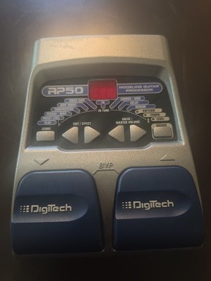 DigiTech RP50V Guitar Multi-Effects Processor Pedal FOR PARTS / NOT WORKING