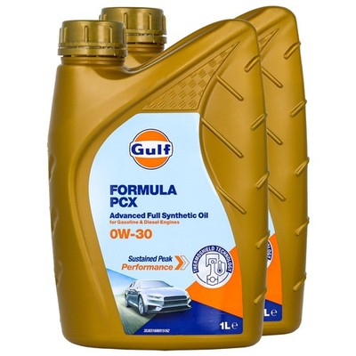 Motoröl Gulf Formula PCX 0W-30 2 X 1 Liter für Citroen Xsara DS3 DS4 Fiat Ford