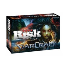 USAOpoly Board Game Risk - Starcraft Collector's Ed Box Fair/NM