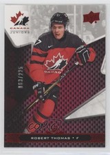 2018 Upper Deck Team Canada Juniors Exclusives 63/225 Robert Thomas #4 1o7y