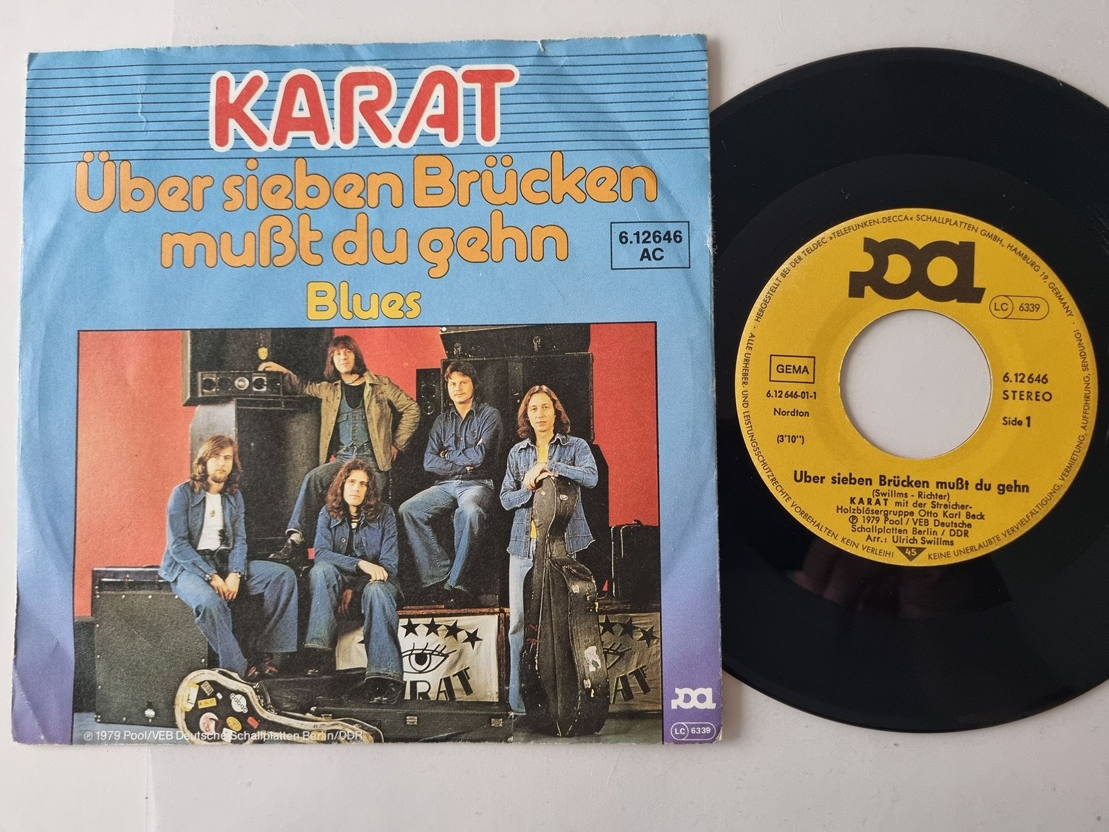 Karat - Über sieben Brücken mußt du gehn 7'' Vinyl Germany/ BAD CONDITION!!