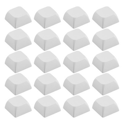 20 Key XDA Profile PBT Keycaps Mechanical Keyboard 1U 1X  Print Blank9224