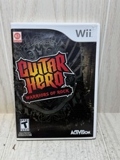 Guitar Hero: Warriors of Rock Nintendo Wii Complete With Manual CIB Tested