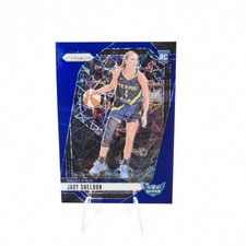 2024 Panini Prizm WNBA - Jacy Sheldon #4 Blue Velocity Prizm (RC) Rookie