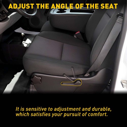Manija de palanca ajustadora de asiento del lado del conductor delantero izquierdo para GMC Sierra Yukon 2007-14 - Imagen 5 de 12