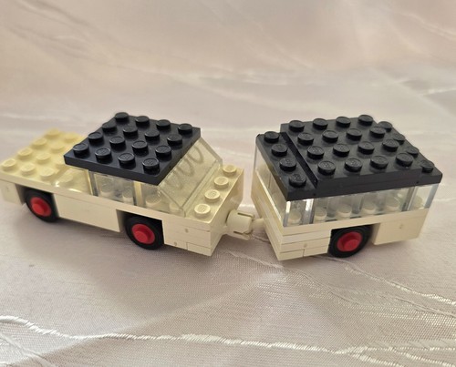 Lego 623-2, Legoland, Car + Caravan , gebraucht und vollständig - Bild 4 von 5